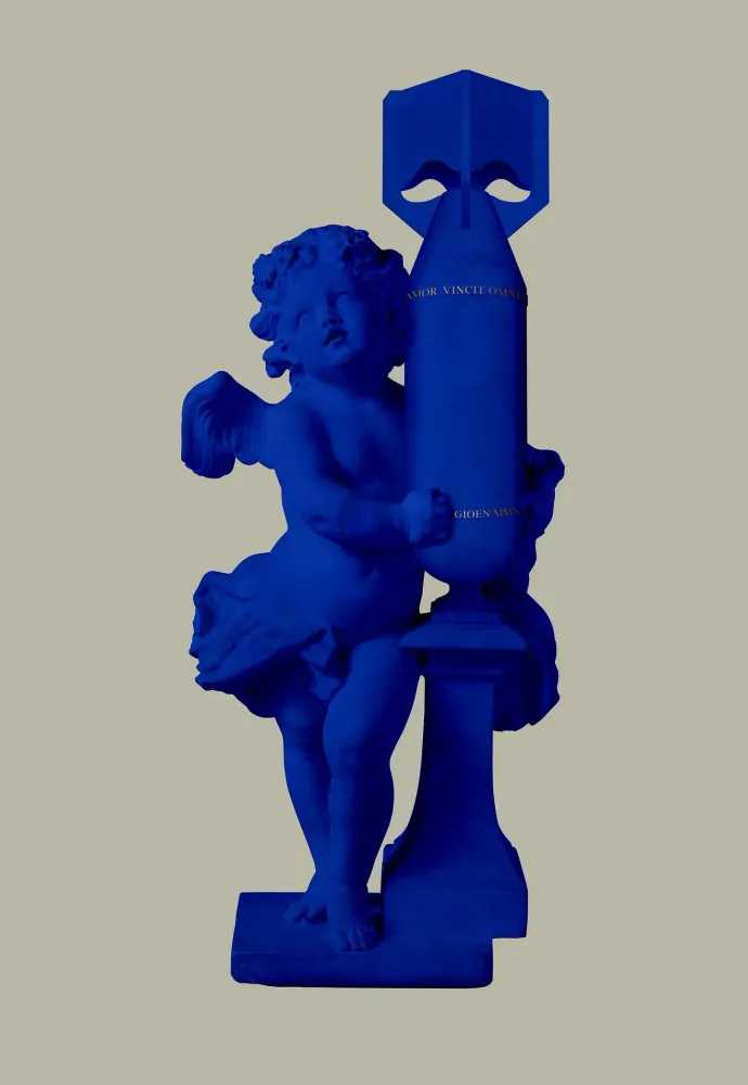 Magnus Gjoen, ‘Cupid (Amor Vincit Omnia - Blue)’, 29-01-2020, Print, Archival pigment inks on 308 gsm cotton rag, Self-released, Numbered