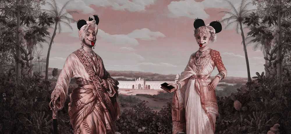 Magnus Gjoen, ‘The Maharaja & The Maharani’, 11-09-2017, Print, Pigment on 308gsm cotton rag, Self-released, Numbered
