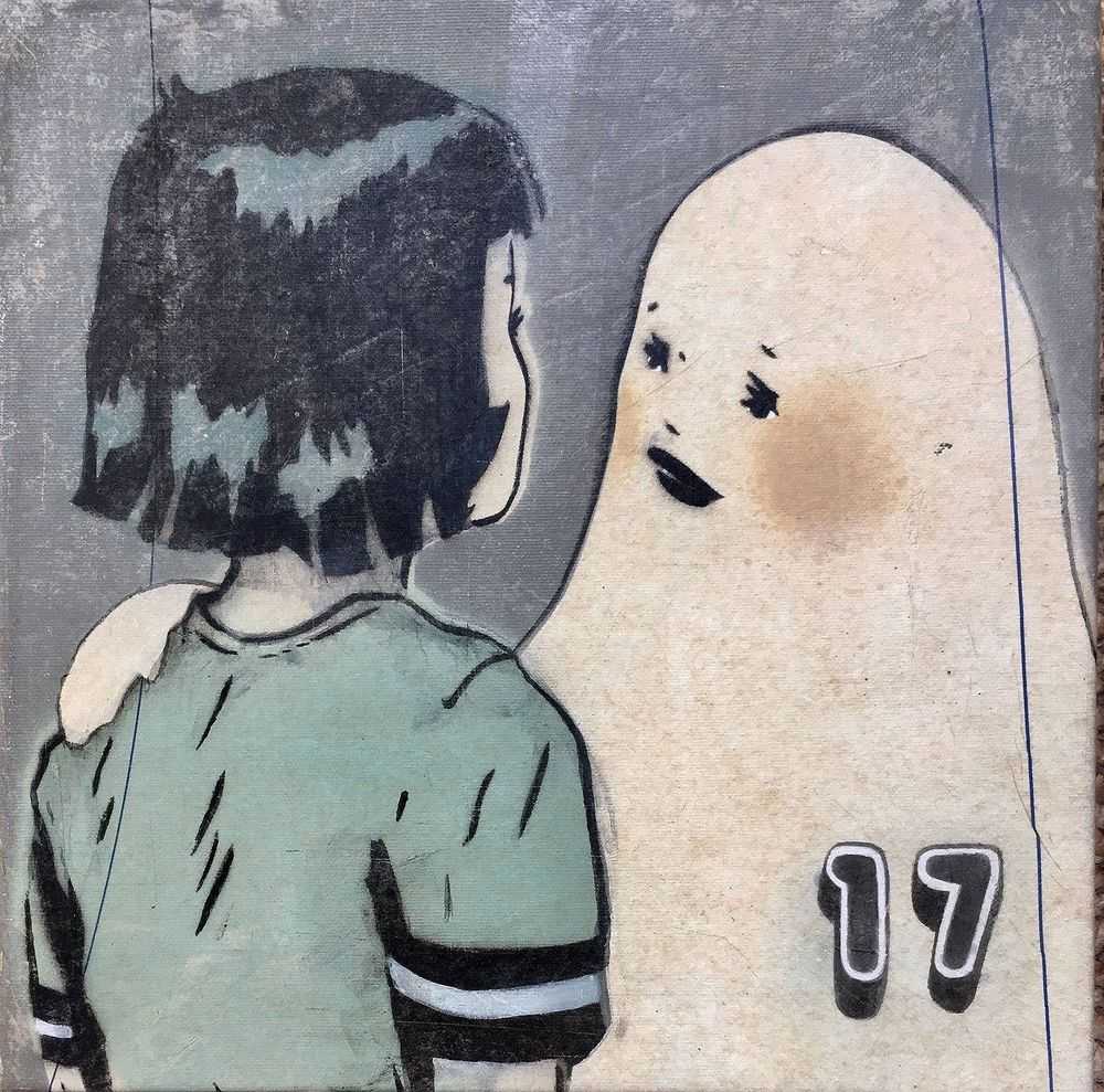Mando Marie, ‘Nice to See You’, 2019, Print, Original mixed media (spray paint and acrylic) on stretched canvas, null, 