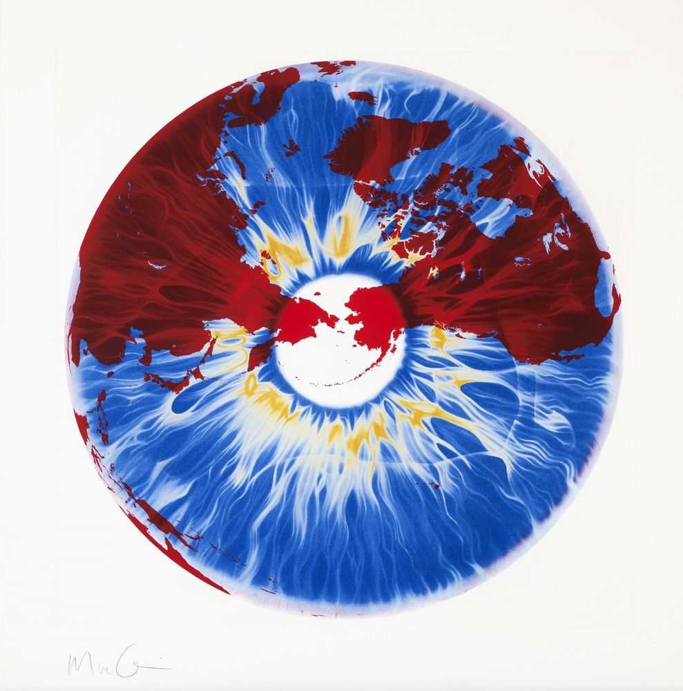 Marc Quinn, ‘Eye Of History 06’, 04-12-2013, Print, Etching on Hahnemühle 350gsm fine art paper, Paragon Press, Numbered