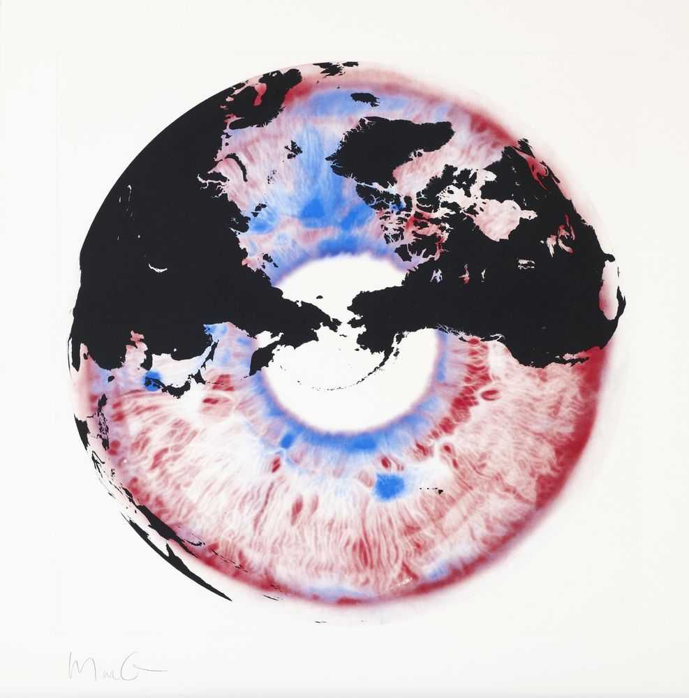 Marc Quinn, ‘Eye Of History 08’, 04-12-2013, Print, Etching on Hahnemühle 350gsm fine art paper, Paragon Press, Numbered