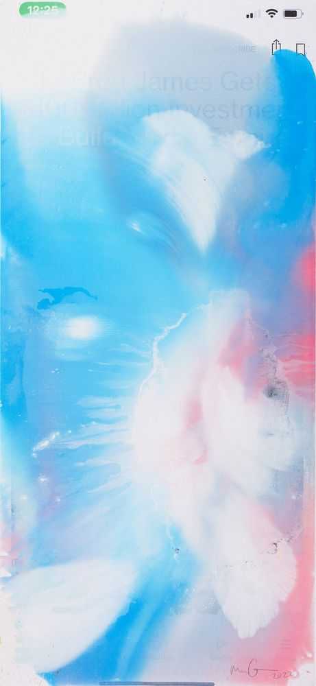 Marc Quinn, ‘HISTORYNOW. The cloud after Tiepolo’, 2022, Print, Archival pigment print, Manifold Editions, Numbered