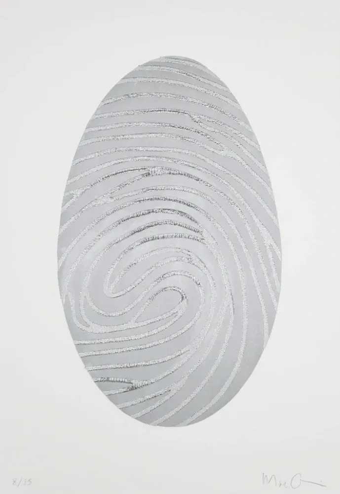 Marc Quinn, ‘Labyrinth AU (Argentum)’, 15-12-2014, Print, Embossed woodcut, Self-released, Numbered