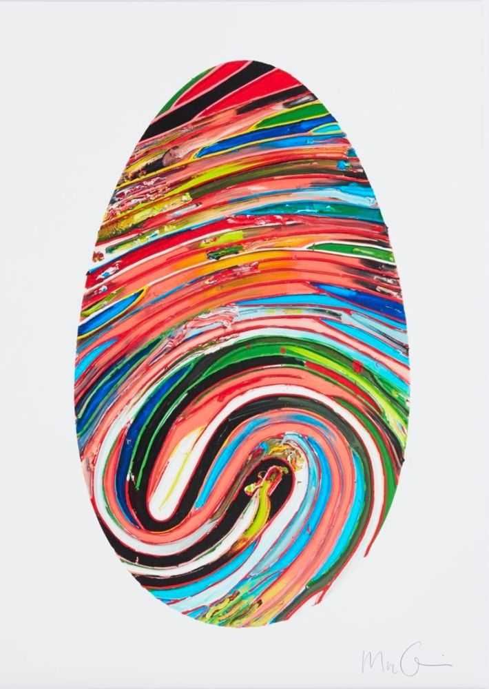 Marc Quinn, ‘Prismatic Labyrinth (299 U)’, 24-05-2018, Print, Digital print with screenprinted spot glaze, Manifold Editions, Numbered