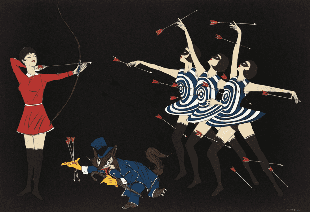 Marcel Dzama, ‘Don't Make me a Target’, 2017, Print, Lithograph, null, 