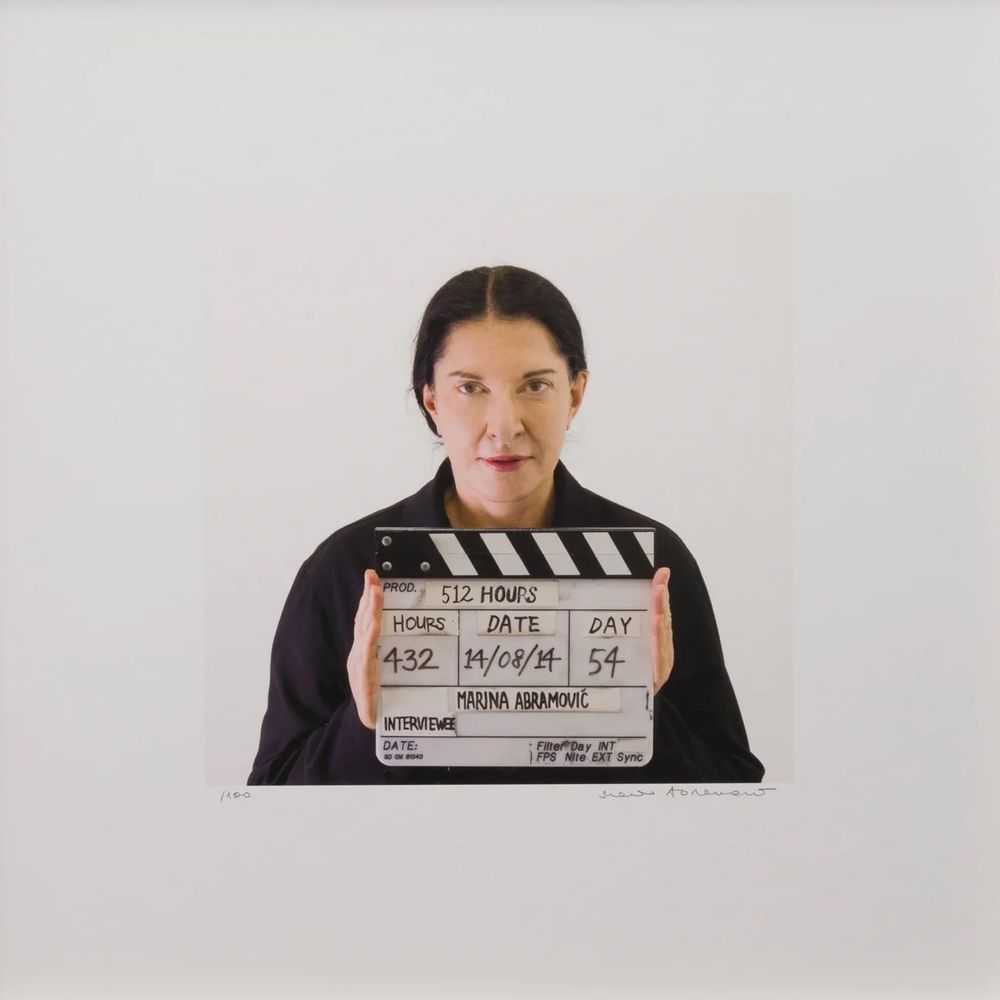 Marina Abramovic, ‘512 Hours (2014)’, 2021, Print, C-print on hahnemuhle museum etching paper, Serpentine Gallery, Numbered