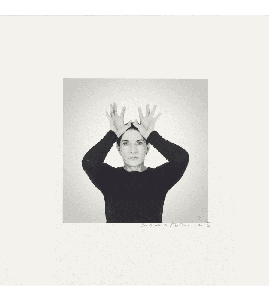 Marina Abramovic, ‘Hands as Energy Receivers’, 2014, Print, Black and white pigment print, Serpentine Gallery, Numbered