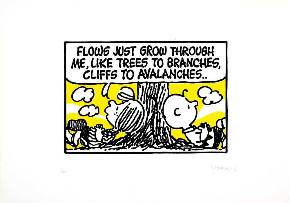 Mark Drew, ‘Flows’, 2021, Print, Screenprint in colors on wove paper, Self-released, Numbered