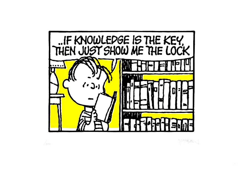 Mark Drew, ‘Knowledge (A Tribe Called Quest)’, 2022, Print, Screenprint in colors on wove paper, Self-released, Numbered