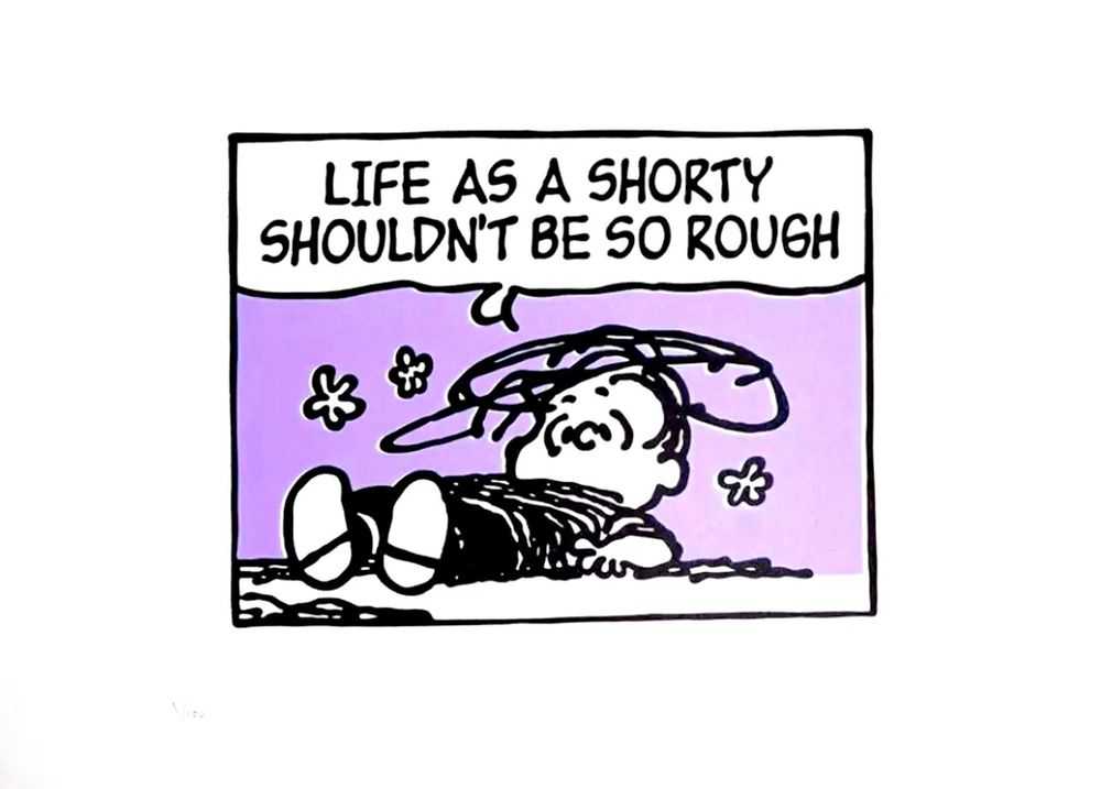 Mark Drew, ‘Life As A Shorty’, 2016, Print, Screenprint in colors on wove paper, Self-released, Numbered