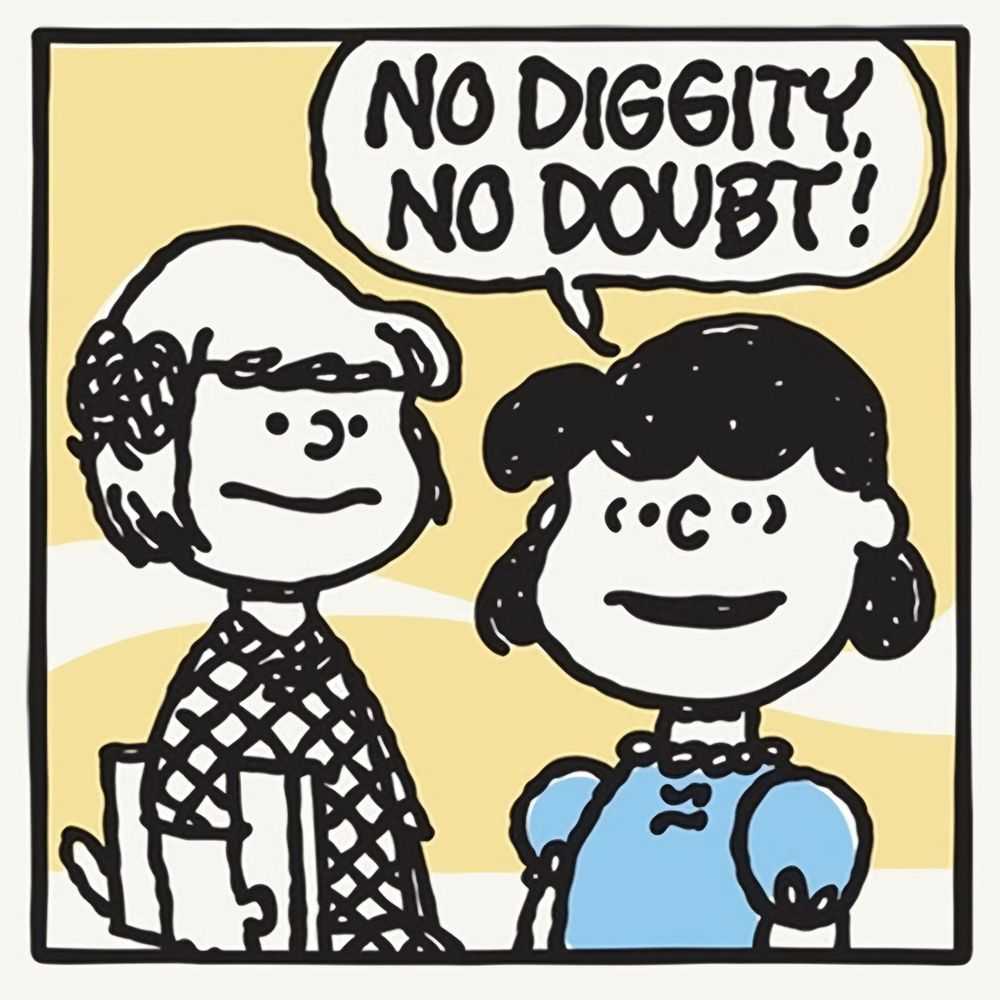 Mark Drew, ‘No Diggity (First Release)’, 2026, Print, Hand pulled, 3 color silkscreen print on dimpled, cream card stock., null, 