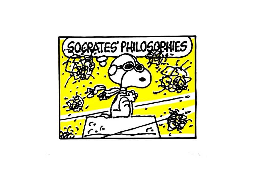 Mark Drew, ‘Socrates' Philosophies (Wu Tang Clan - Yellow)’, 2021, Print, Screenprint in colors on wove paper, Self-released, Numbered