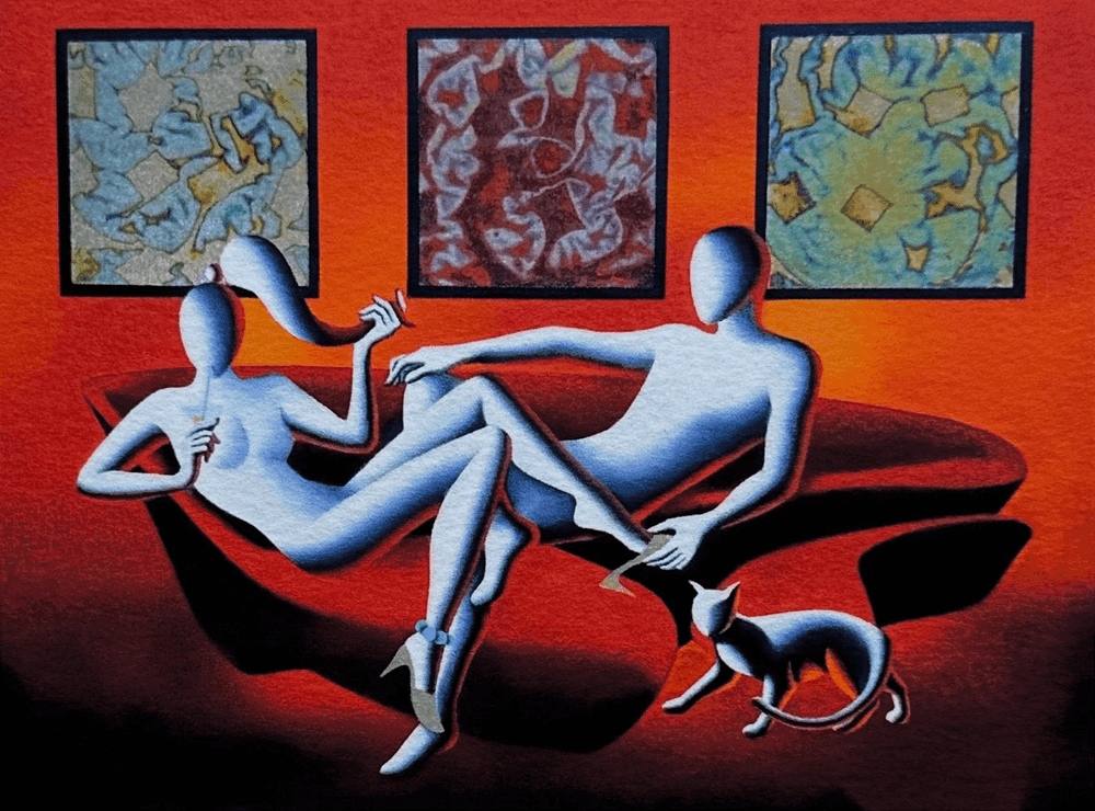 Mark Kostabi, ‘Confort Zone’, 2020, Print, Giclée, null, Numbered