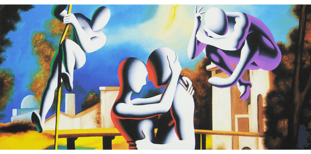 Mark Kostabi, ‘Despite the Storm’, 2020, Print, Giclée, null, Numbered