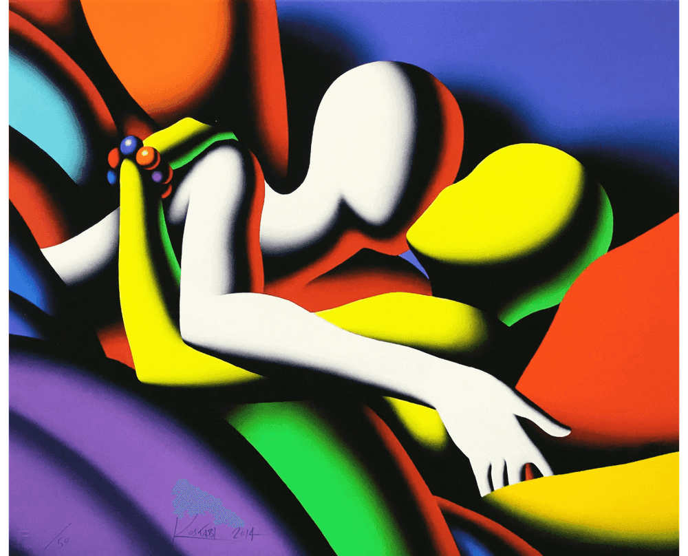 Mark Kostabi, ‘Going Under Cover’, 2014, Print, Giclée on hand made cotton paper, null, Numbered