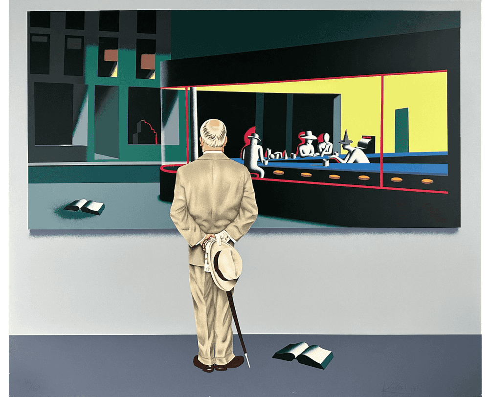 Mark Kostabi, ‘Perceptions and Reality’, 1992, Print, Serigraph, null, Numbered