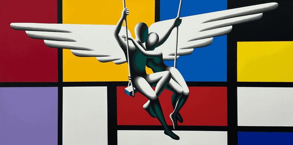 Mark Kostabi, ‘Timeless Moment’, 2022, Print, Serigraph, null, Numbered
