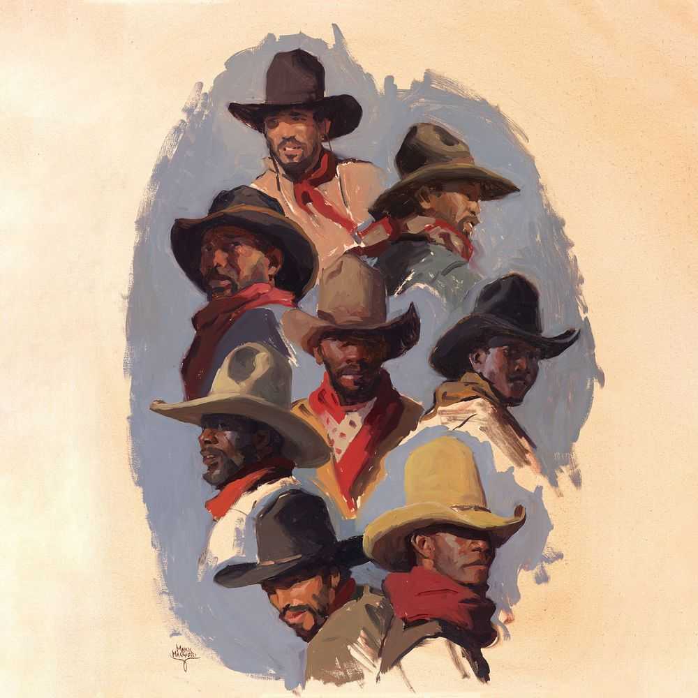 Mark Maggiori, ‘Black Cowboy Portraits’, 2022, Print, Print on paper, null, 
