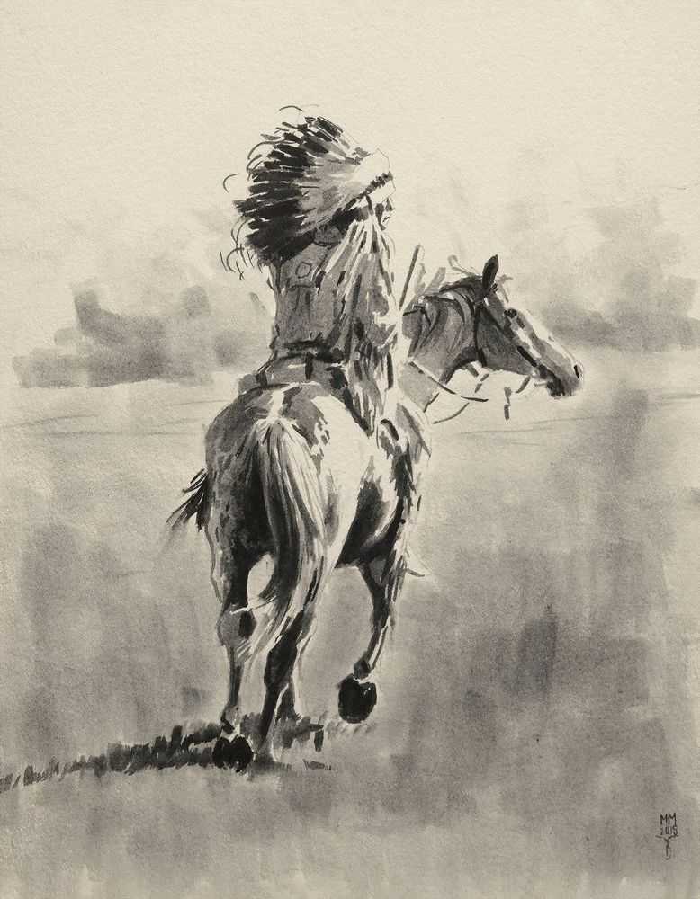 Mark Maggiori, ‘Lakota Chief’, 2021, Print, Print on paper, null, Dated