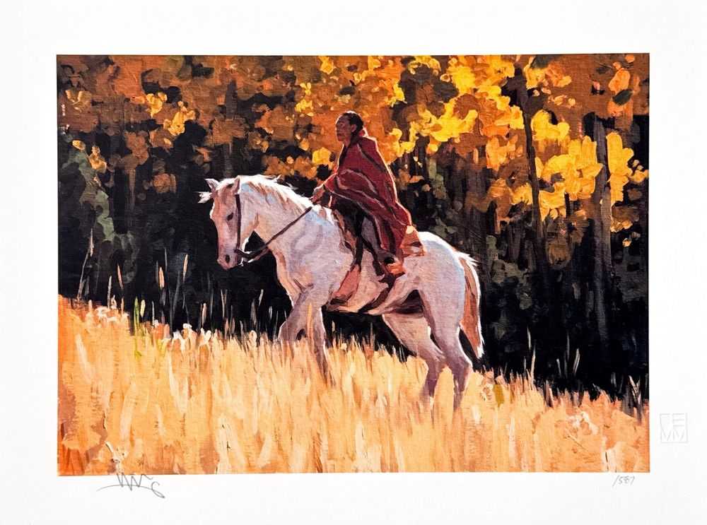 Mark Maggiori, ‘The Fall Season North of Taos’, 2025, Print, Archival pigment print on 300 gsm cotton-rag fine-art matte paper., null, Numbered