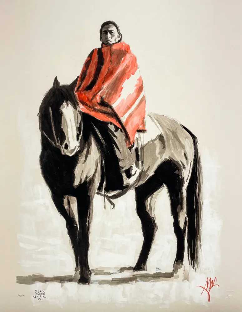 Mark Maggiori, ‘The Red Blanket’, 2023, Print, Archival pigment print, Self Released, Numbered