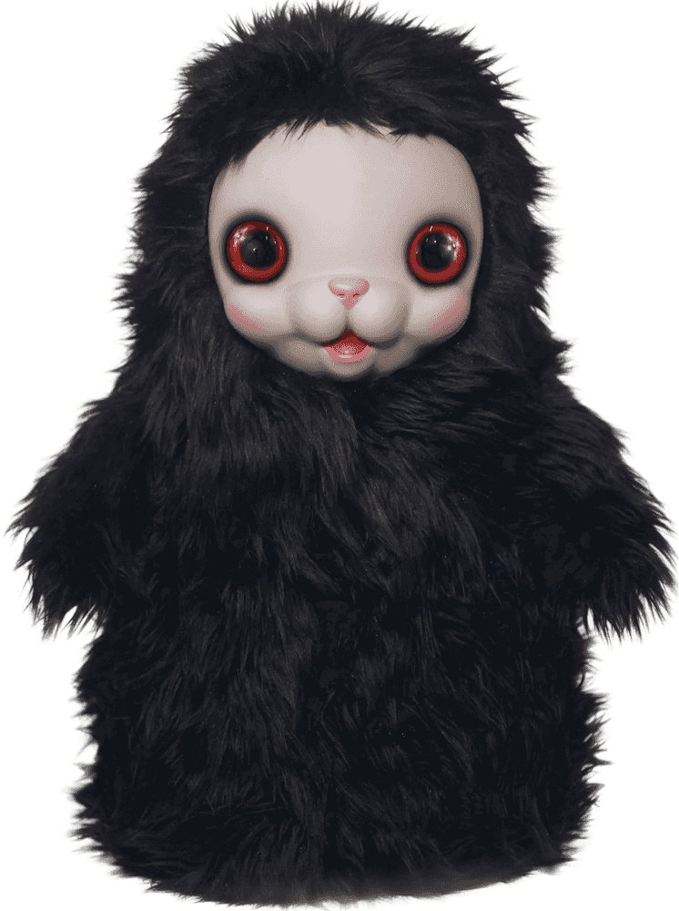 Mark Ryden, ‘Yuki The Young Yak (Plush) (Black)’, 21-05-2022, Sculpture, Plush, Perrotin, Numbered