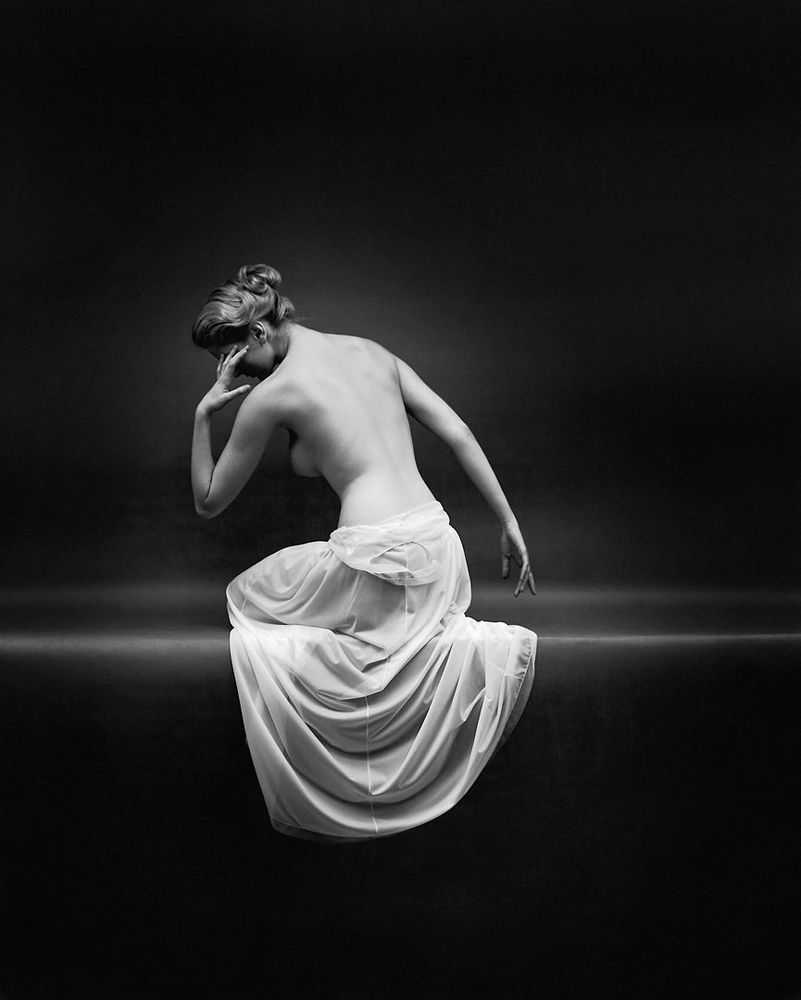 Mark Shaw, ‘Vanity Fair Nude Back, Circa 1955’, 1955, Print, Pigment print on Hahnemϋhle photo rag paper, null, 
