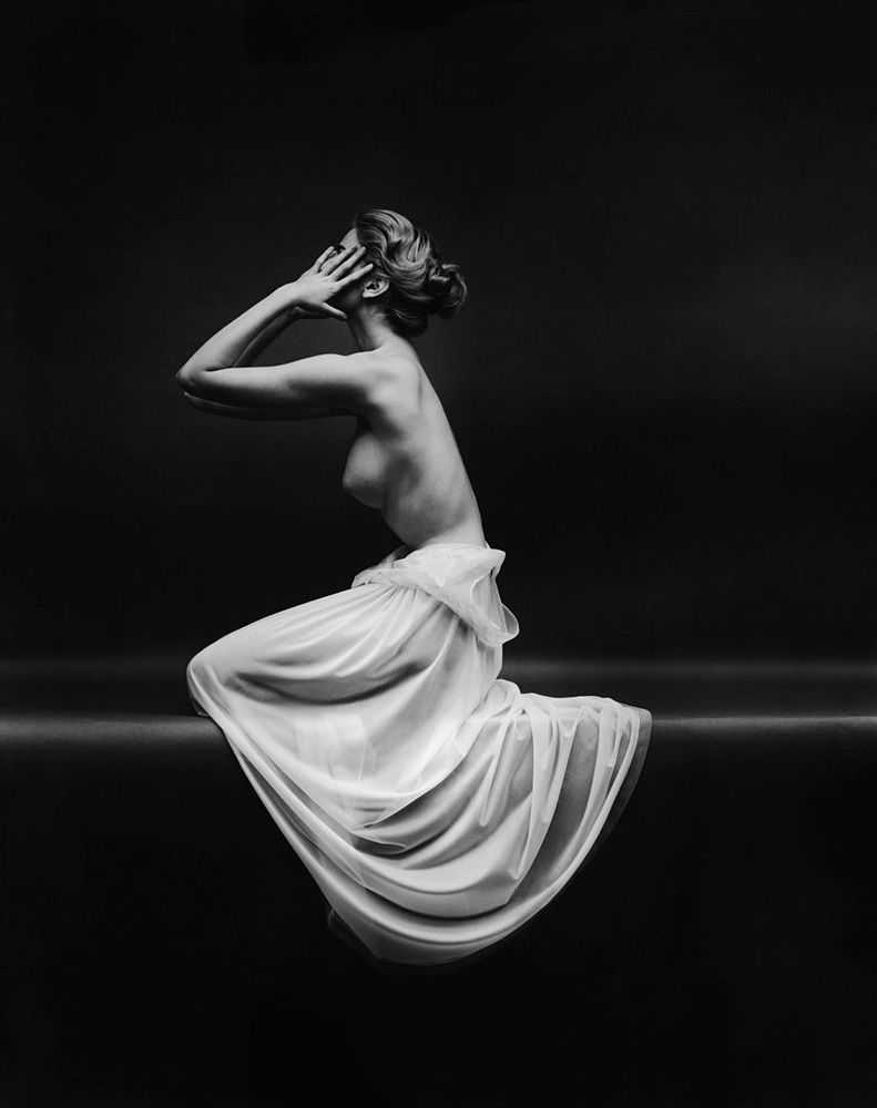 Mark Shaw, ‘Vanity Fair Nude Side, Circa 1955’, 1955, Print, Pigment print on Hahnemϋhle photo rag paper, null, 