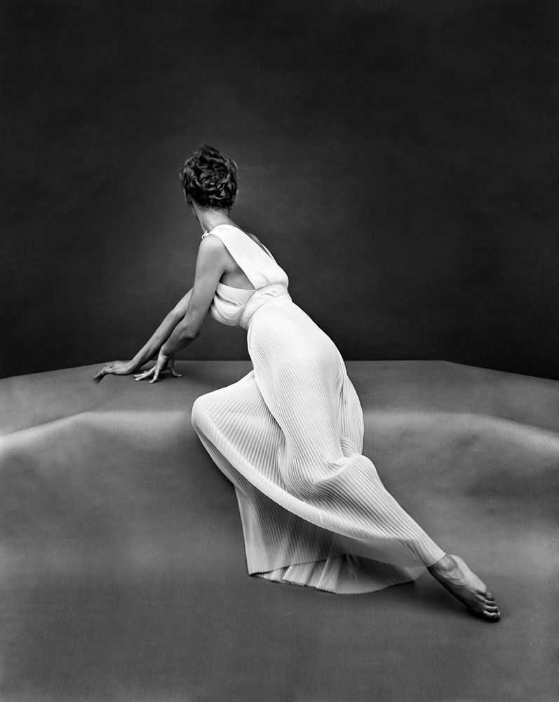 Mark Shaw, ‘Vanity Fair Pleated Grecian Back, Circa 1955’, 1955, Print, Pigment print on Hahnemϋhle photo rag paper, null, 