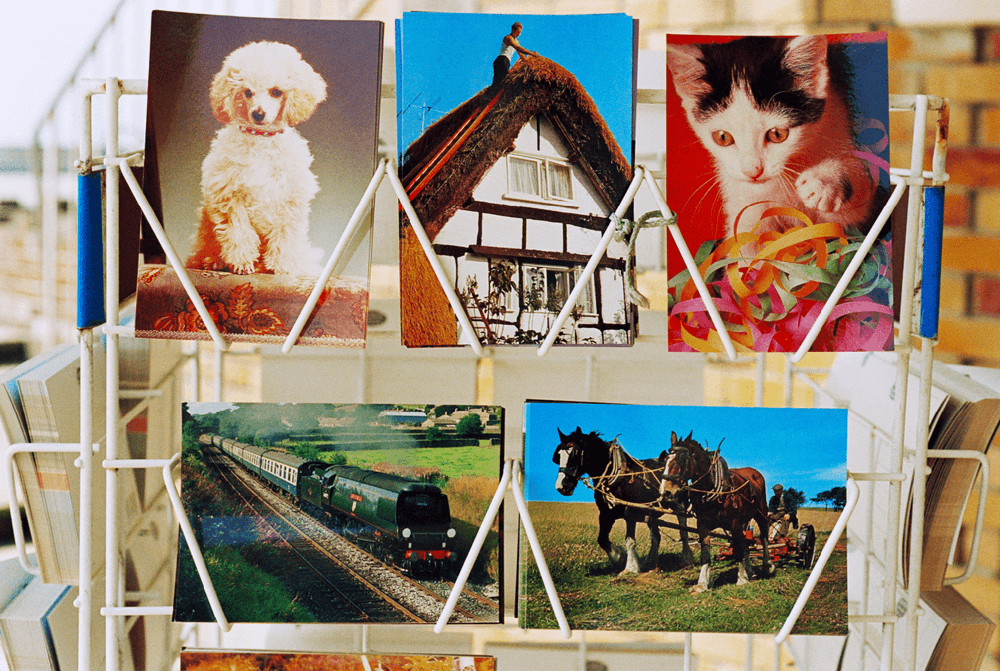 Martin Parr, ‘Think of England (Postcards, West Bay)’, 1996, Photography, Archival pigment photograph, null, 