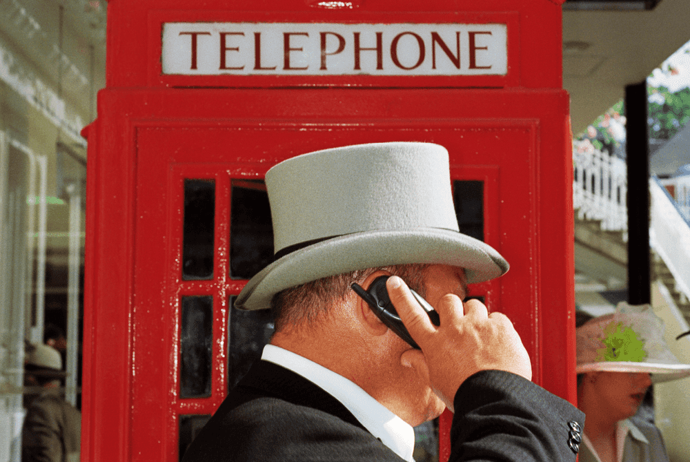 Martin Parr, ‘Think of England (Telephone Box, Ascot)’, 1999, Photography, Archival pigment photograph, null, 