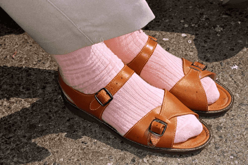 Martin Parr, ‘West Bay, Pink Socks and Sandals’, 1996, Photography, Chromogenic print, null, 