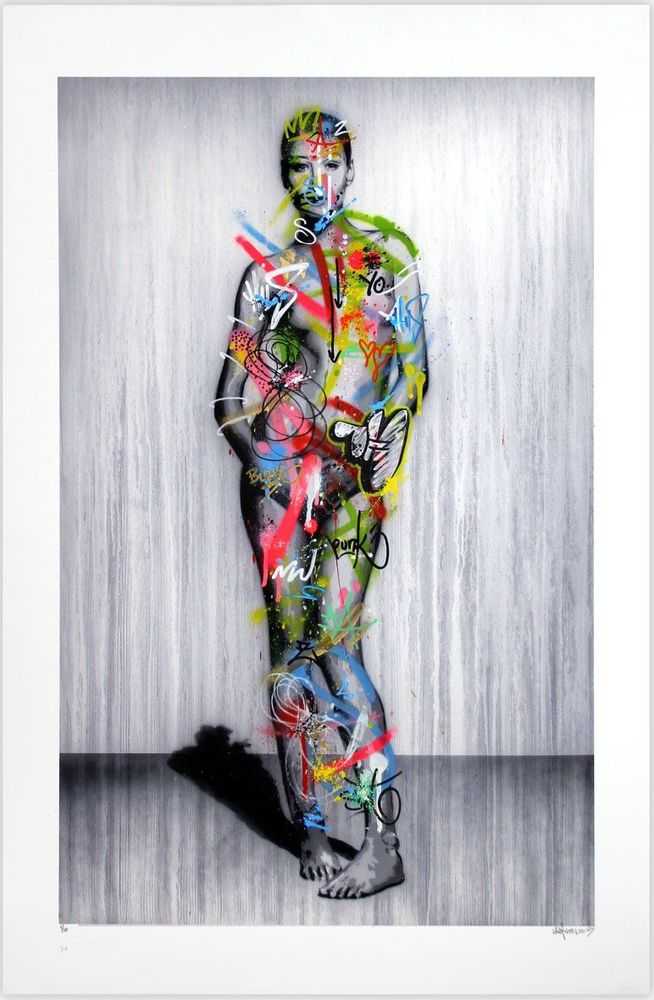 Martin Whatson, ‘The Cover Up’, 2013, Print, Pigment with spray print on fine art paper, MSA Gallery, Numbered, Dated, Handfinished