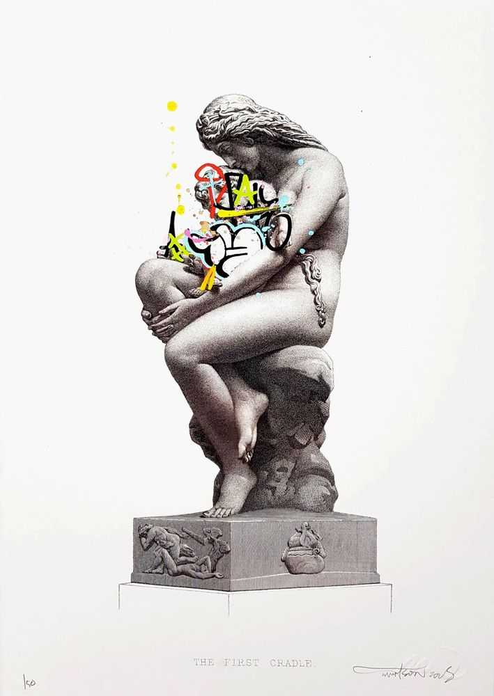 Martin Whatson, ‘The First Cradle’, 2019, Print, Hand-finished screenprint in colours on paper, null, Numbered, Handfinished