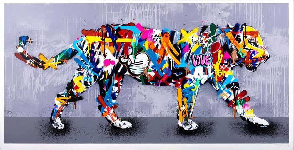 Martin Whatson, ‘Tiger’, 2017, Print, 28 colour screenprint on 300gsm somerset paper, Graffiti Prints, Numbered, Dated