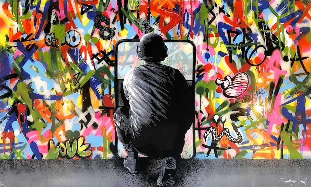 Martin Whatson, ‘Zero Tolerance’, 2016, Print, hand-finished by the artist 28 colour screenprint on 300gsm somerset paper, Graffiti Prints, Numbered, Dated, Handfinished