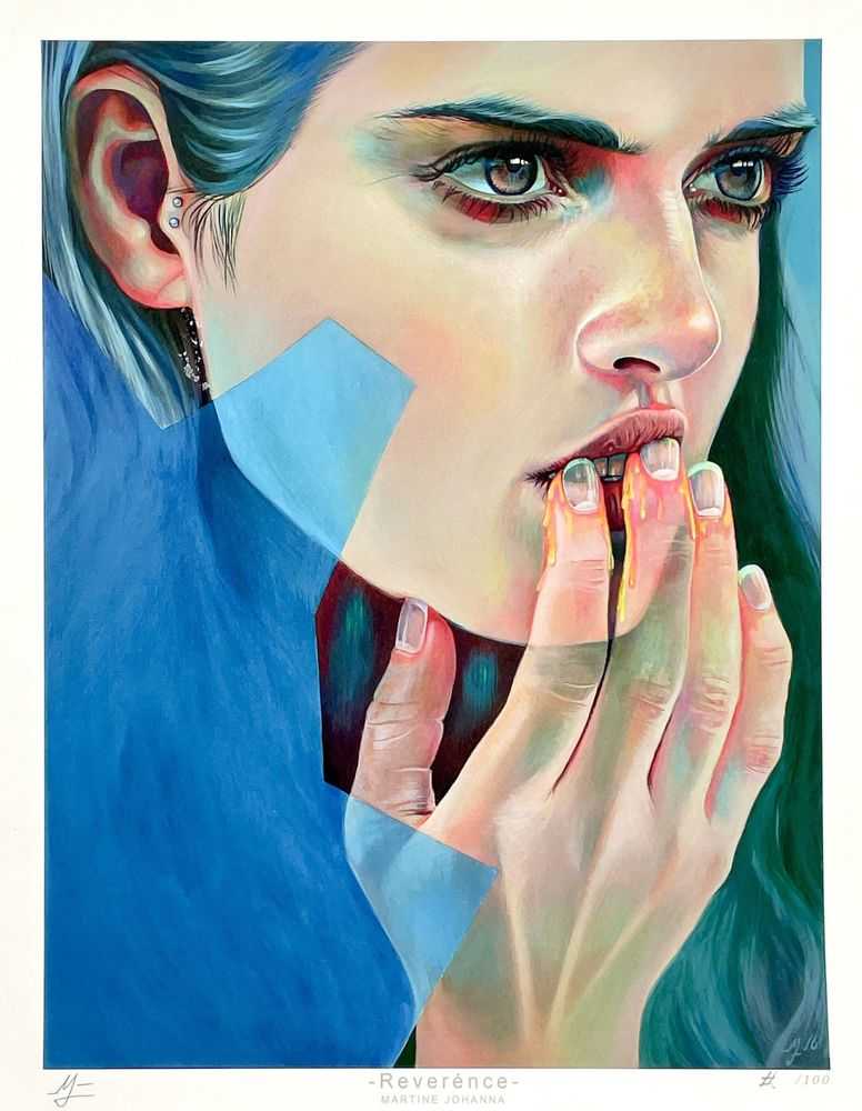 Martine Johanna, ‘Reverence’, 2016, Print, Archival fine art print on cold press watercolor paper, null, Numbered