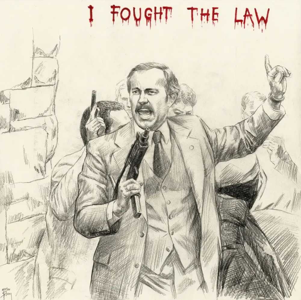 Mason Storm, ‘I Fought The Law’, 2021, Print, Print on 315gsm Innova Paper, Stowe Gallery, 