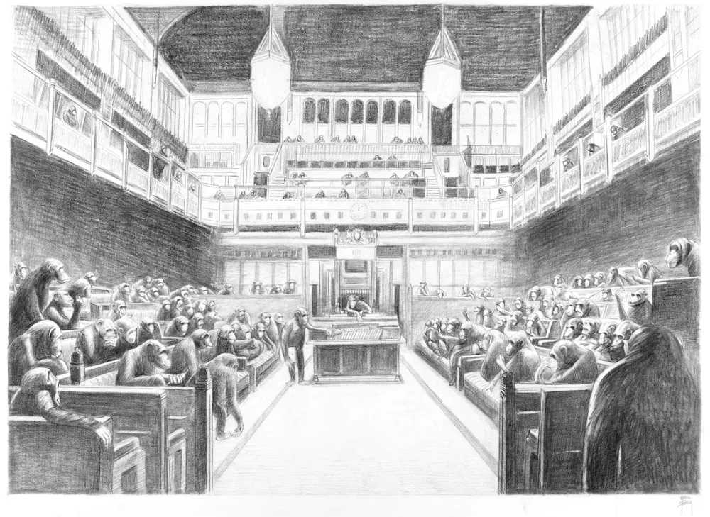 Mason Storm, ‘Parliament II’, 2021, Print, Print on 315gsm Innova Paper, Stowe Gallery, 