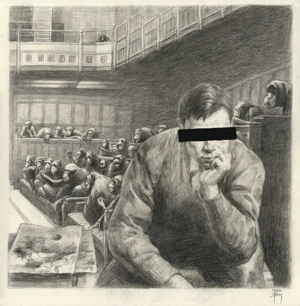 Mason Storm, ‘Self Portrait’, 2021, Print, Print on 315gsm Innova Paper, Stowe Gallery, 