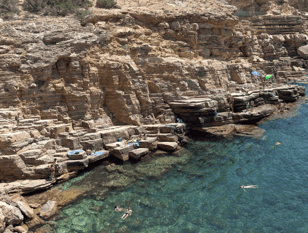 Massimo Vitali, ‘Cala Llosa South’, 2016, Photography, Archival pigment print archivally face-mounted to Diasec, null, Numbered