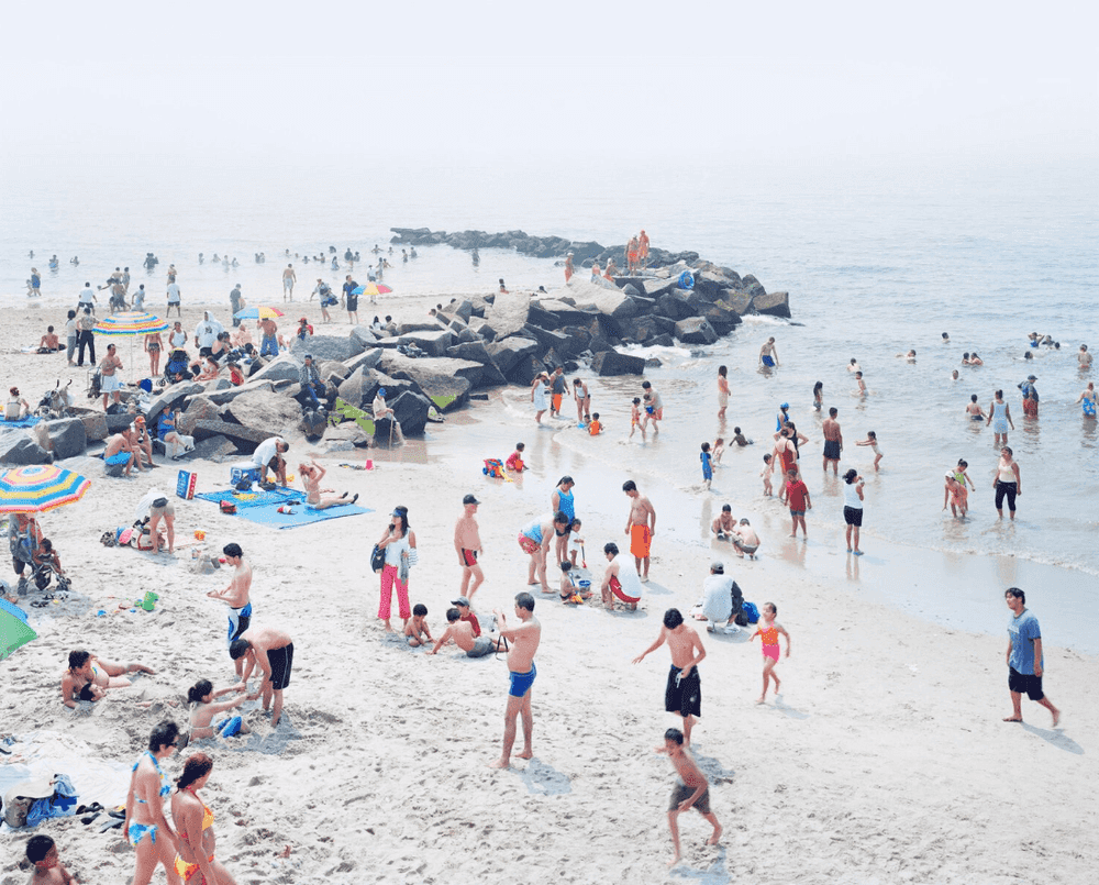 Massimo Vitali, ‘Coney Es’, 2006, Photography, Lightjet print from negative scan on photographic paper on diasec, null, 