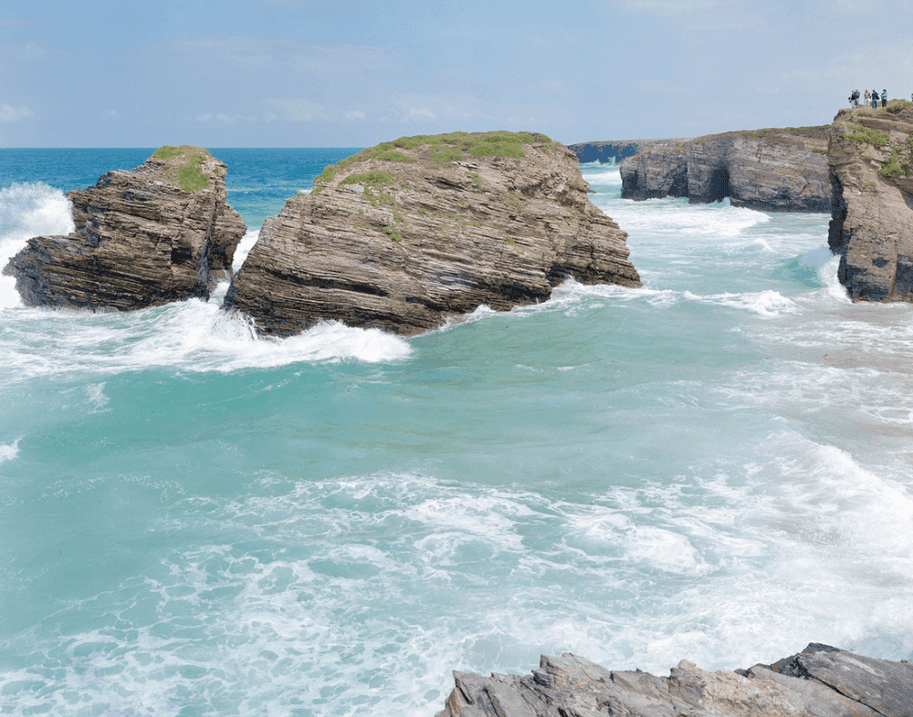 Massimo Vitali, ‘Las Catedrales Waves’, 2011, Photography, C print dry mounted on aluminum with diasec, null, 