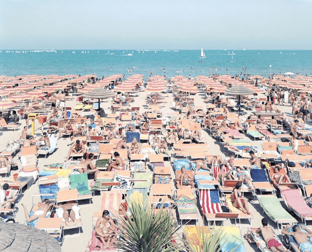Massimo Vitali, ‘Papeete Beach Regatta’, 2002, Photography, Offset Lithograph on Consort Royal 300gm paper, null, Numbered
