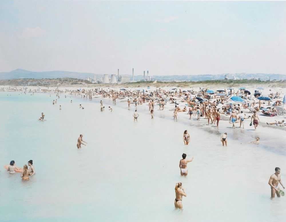 Massimo Vitali, ‘Rosignano 3 Women’, 2006, Photography, Offset lithographs in colours on smooth wove paper, Steidl Verlag, Numbered