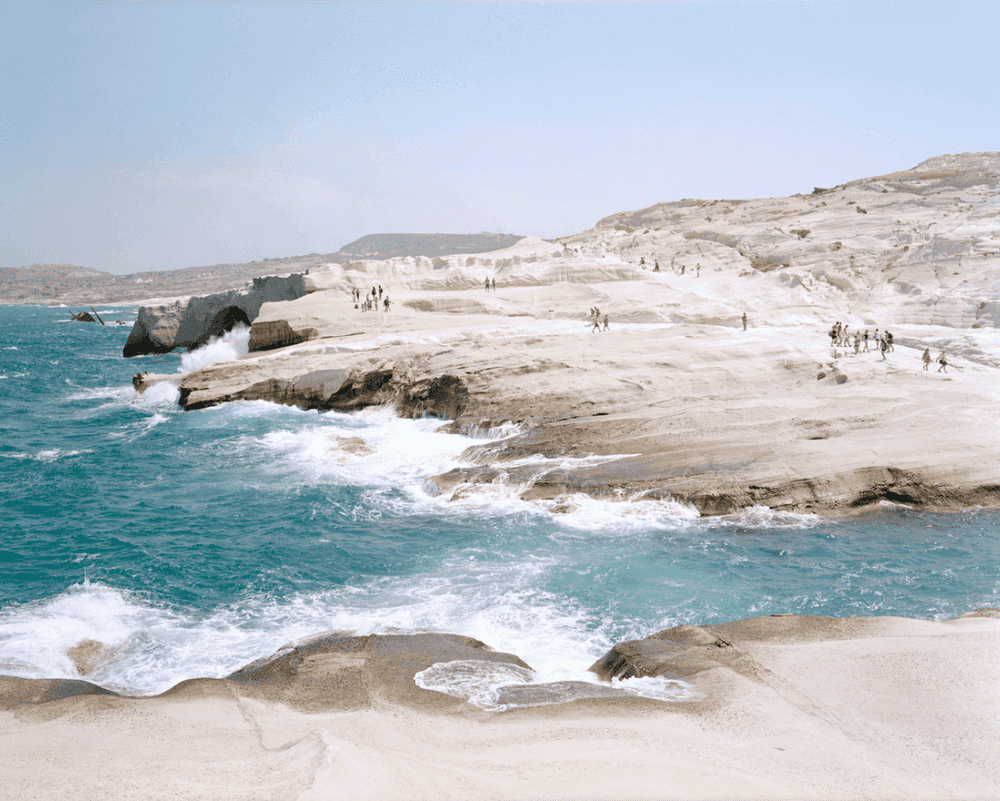 Massimo Vitali, ‘Sarakiniko Meltemi I’, 2011, Photography, Archival pigment print facemounted to Diasec, null, Numbered