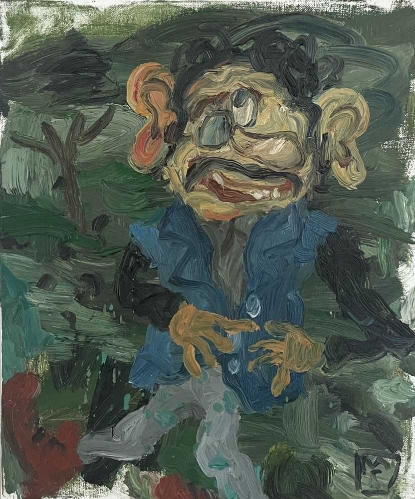 Matías Sánchez, ‘Ingenuo’, 2013, Print, Original, Oil on Canvas, null, 