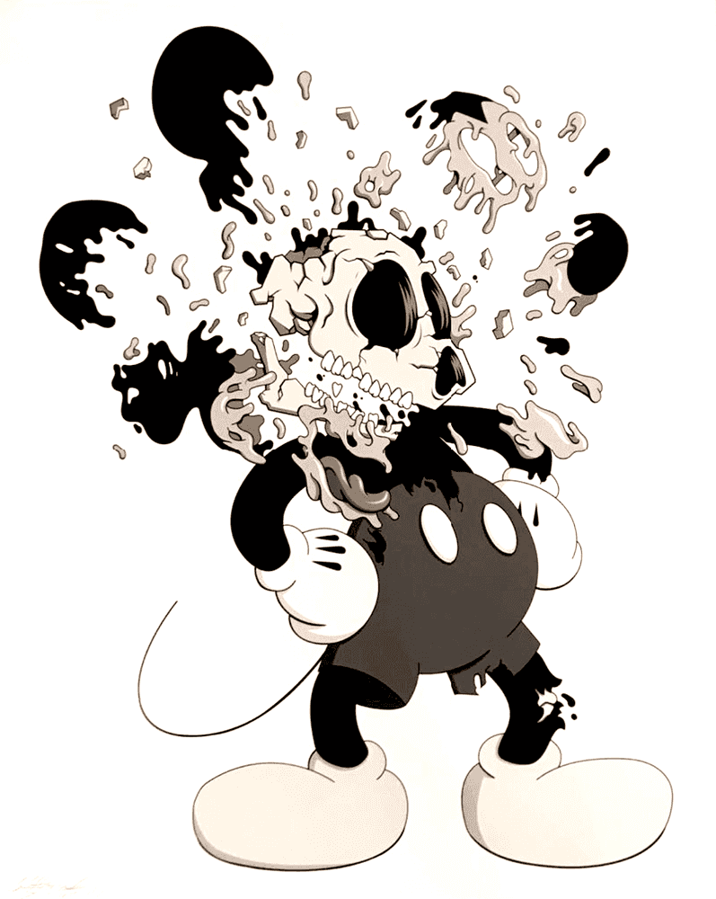 Matt Gondek, ‘Deconstructed Mouse (Mono - 2018)’, 01-06-2018, Print, Pigment print on 255gsm Somerset Velvet Fine Art Paper, Avenue des Arts, Numbered