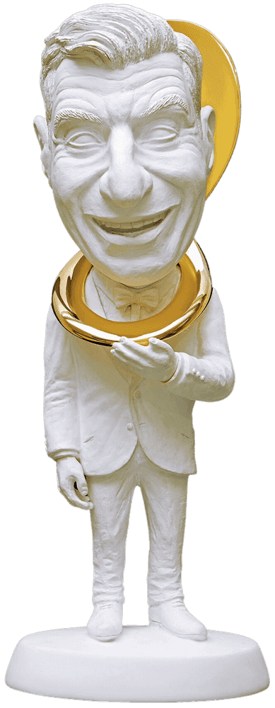 Maurizio Cattelan, ‘Oscar’, 2019, Sculpture, Epoxy resin, 24k gold plating, null, Numbered
