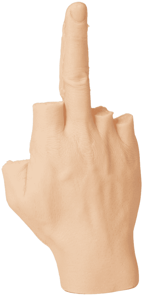 Maurizio Cattelan, ‘Untitled (Rubber Finger)’, 2009, Sculpture, Polyurethanic rubber, X Initiative Gallery, Numbered